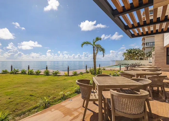 Apartment Oceanfront Luxury 2br In Puerto Morelos